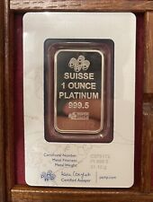1 Oz Platino  Platinum Bar -