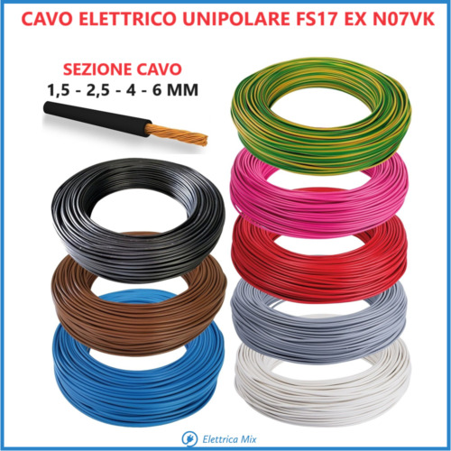 Cavo elettrico unipolare - cavo, fs17