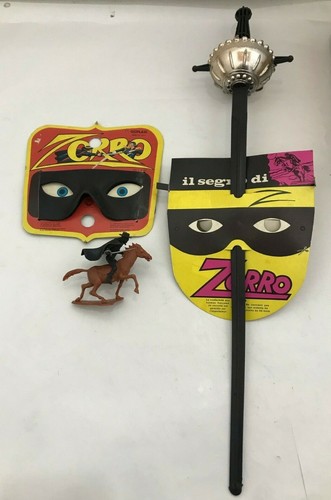 Zorro spada maschera - maschera, cavallo