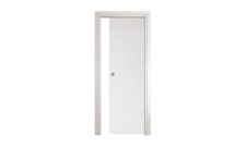 Contract Porta Scorrevole 210x80 cm in MDF colore Frassino Bianco Microtec