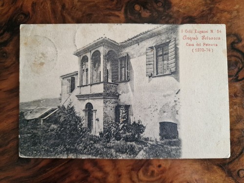 Cartolina colli euganei arquà - colli,