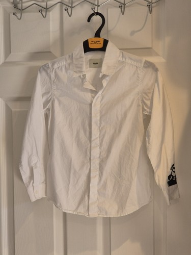 Camicia bianca gatto - , bambino