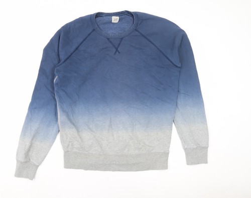 Gap felpa pullover uomo blu - felpa,