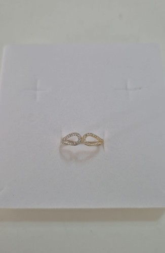 Anello donna con zirconi - con,