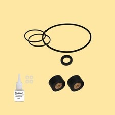 Cinghia rullo pressione frizione olio = kit 10 per Nakamichi Dragon Cassette Deck