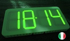 Orologio termometro led verdi - led,