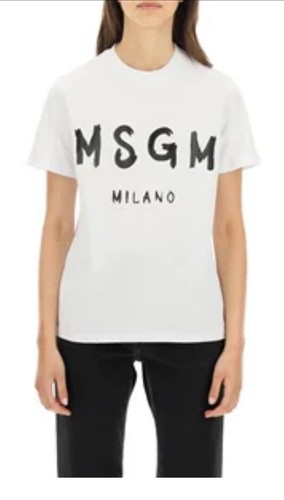 Shirt girocollo bianca - t-shirt,