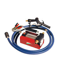 MAESTRI 872/C POMPA TRAVASO GASOLIO 12V DA 40L/min ELETTROPOMPA DIESEL + PISTOLA