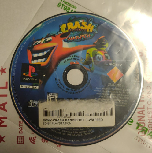 Sony play station crash - play,