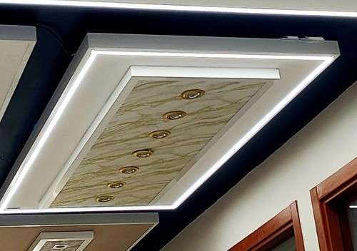 Controsoffitto lampadario - controsoffitto,