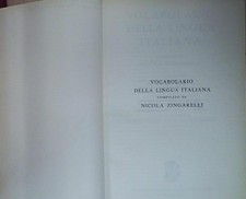 VOCABOLARIO DELLA LINGUA