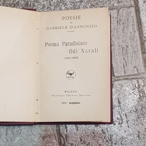Annunzio gabriele poema - d'annunzio,