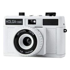 HOLGA 135BC White Lomo fotocamera pellicola 35 mm bianco effetto angolo 135 aC nuovissima 