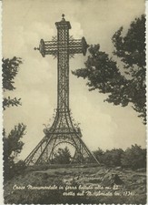 MONTE AMIATA -GROSSETO -CROCE MONUMENTALE IN FERRO BATTUTO CARTOLINA