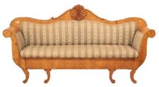 Divano Russo stile Biedermeier in betulla del 1800