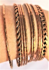 BRACCIALI N. 10 COLORE RAME VARIE MISURE