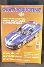 QUATTRORUOTINE N° 196 RIVISTA DI MODELLISMO ANNO 1996 DODGE VIPER GTS COUPE'