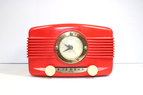Radio orologio antico - antico, vintage