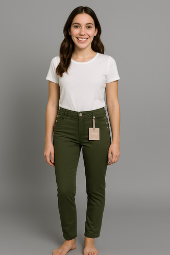 Pantaloni donna ragazza cotone - donna,