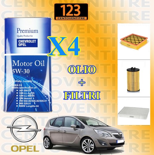 Kit tagliando opel meriva - opel,