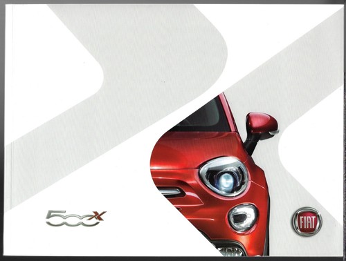 Fiat 500x 2015 2016 brochure - fiat,