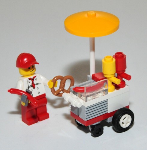 Lego chef023 venditore hot dog - lego,