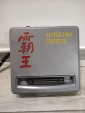 Super Pro Fighter Snes Super Nintendo Floppy Disk con Alimentatore Da Collezione