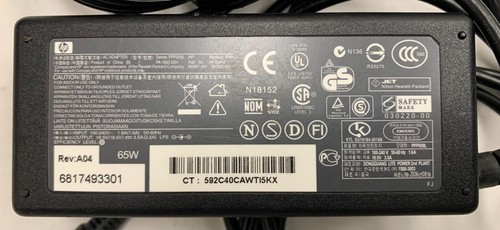 Dv2000 dv6000 dv9000 65w - hp,