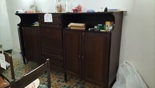 MOBILE CREDENZA MADIA IN LEGNO Anni 60/70