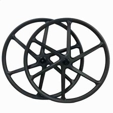 Set ruote bici mtb carbonio 27,5 29er larghezza 36mm profondità 25mm 6 raggi clincher