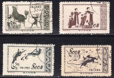 Cina 1952 Dunhuang Murals Set