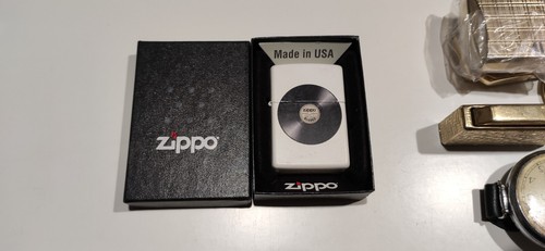 Accendino zippo record made - accendino,