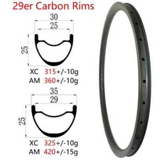 Cerchi bici MTB carbonio 29er