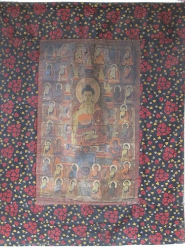 Vieux thangka népal - du, 27