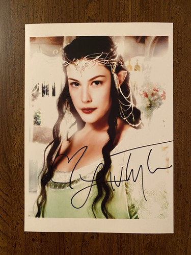 Foto autografata firmata - , liv
