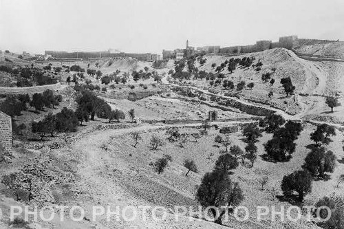 Jerusalem walls from the
