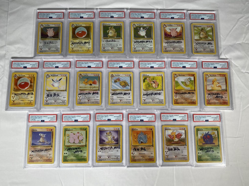 Pokémon set jungle firmato - pokémon,