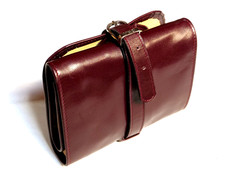 Borsa portapipe e accessori VINCI in pelle  7 posti - nuova mai usata