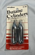Microfiamma n. 1002 - Torcia per saldatura in miniatura - Cilindri di ricarica butano - NOS