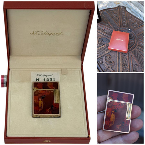 Accendino dupont vintage linea - accendino,
