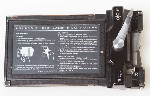 Polaroid 545 land film - polaroid,