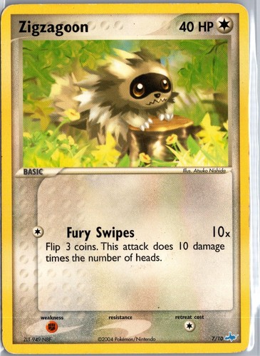 Zigzagoon ex kit - ex,