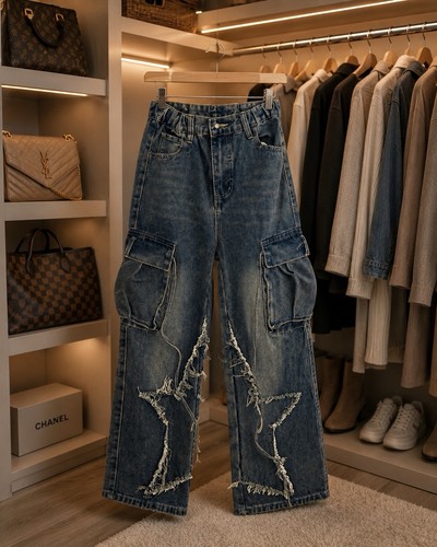 Jeans donna blu - lavaggio, medio