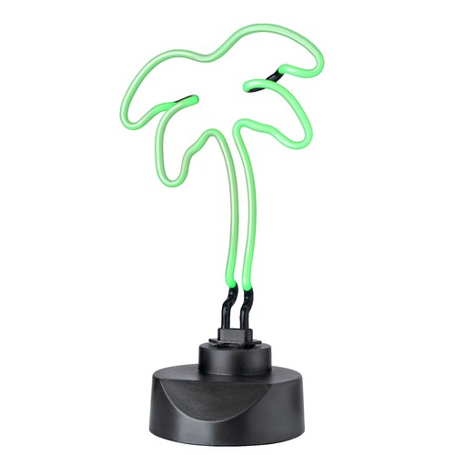 Lampada neon palma verde - neon, xl