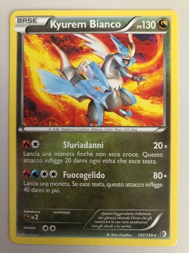 Kyurem bianco 102 149 - 102/149, set