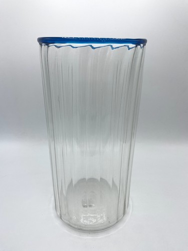 Venini vaso alto trasparente