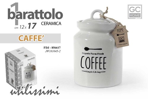 Barattolo caffè tondo