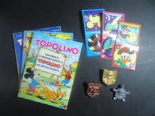 topolino nn.1997-1998-1999 ottimi con gadget tessere e distintivi Topodetective