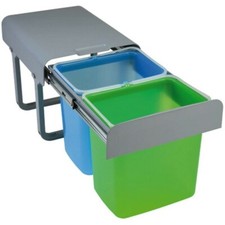 PATT2 Pattumiera differenziata EKO2G cesti sottolavello cucina 32 L.  (2x16 lt)
