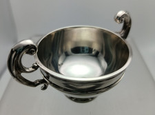 Antico piatto ciotola argento